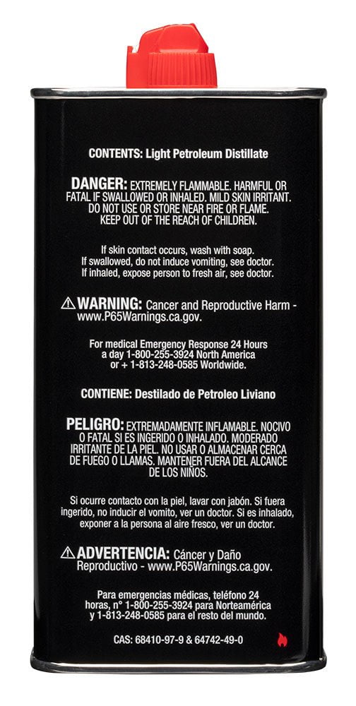 combustible para encendedores de 12 oz