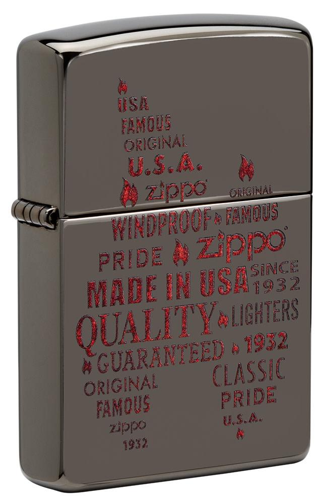 diseño artístico tipográfico de llamas zippo