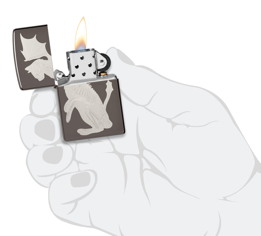 diseño de gato dragón
