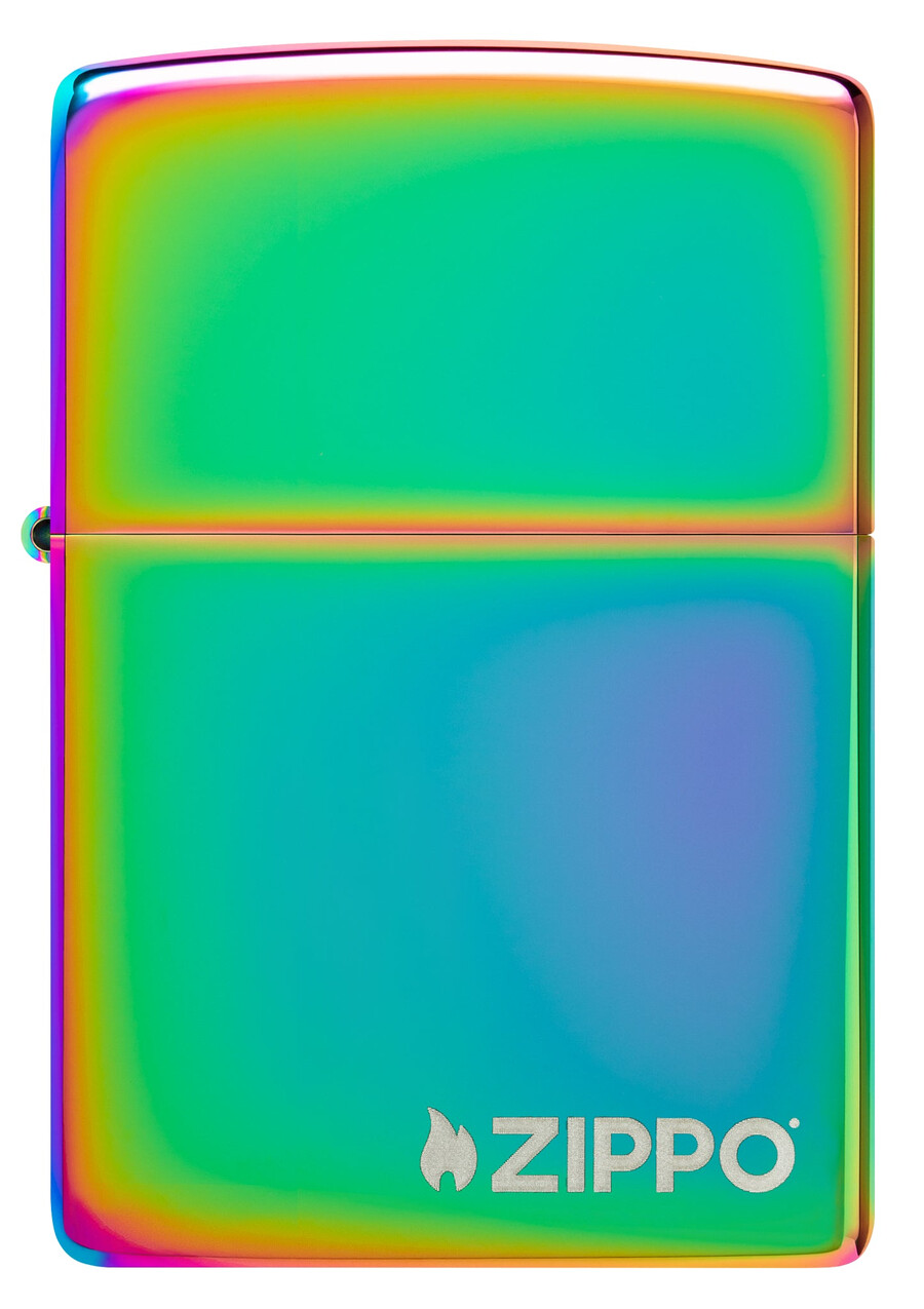 logotipo clásico multicolor de zippo