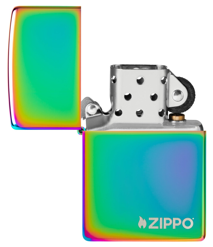 logotipo clásico multicolor de zippo