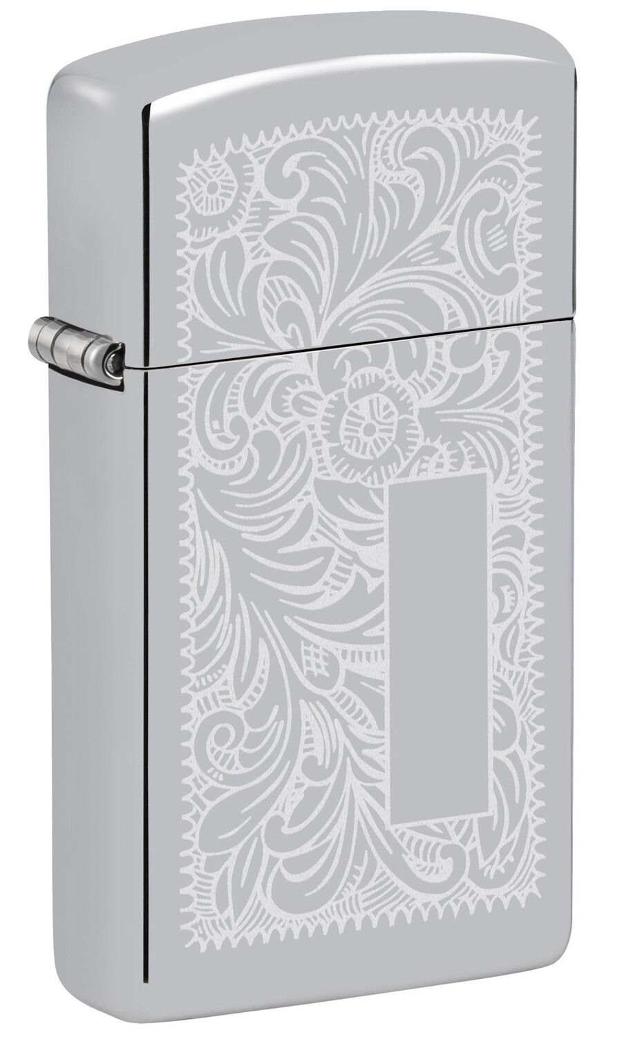 slim chrome venetian