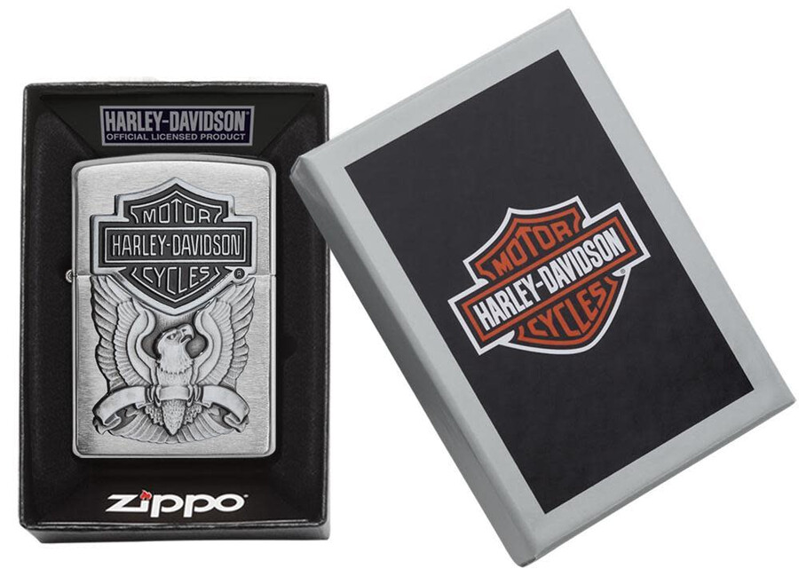 emblema del águila clásica de harley-davidson