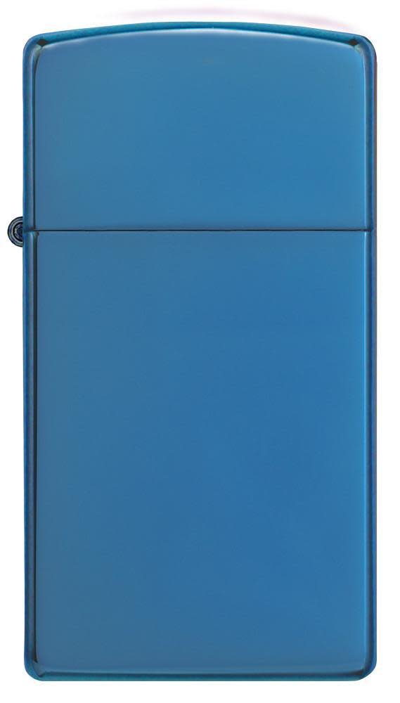 slim azul de alto brillo