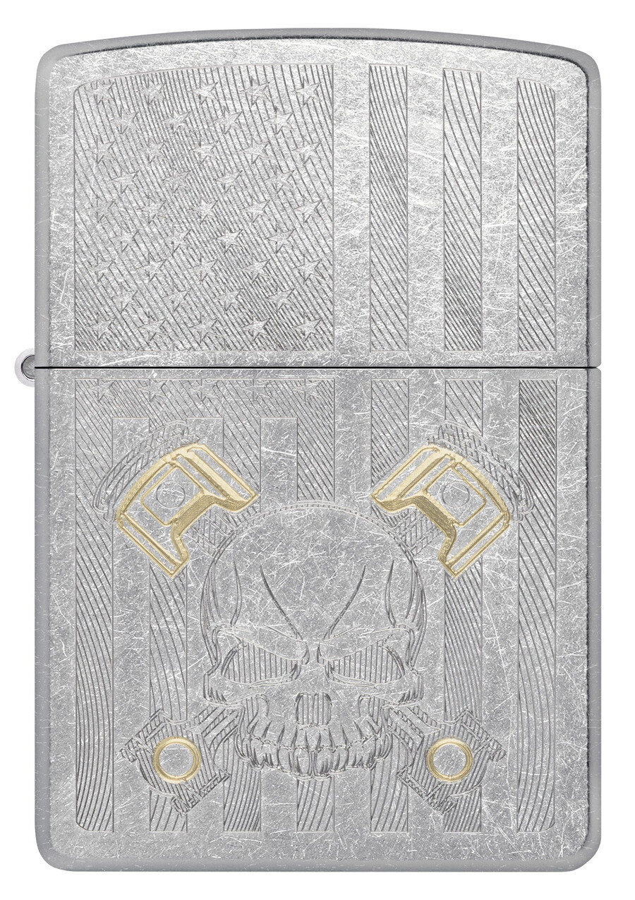 destornillador bit safe con diseño de calavera americana