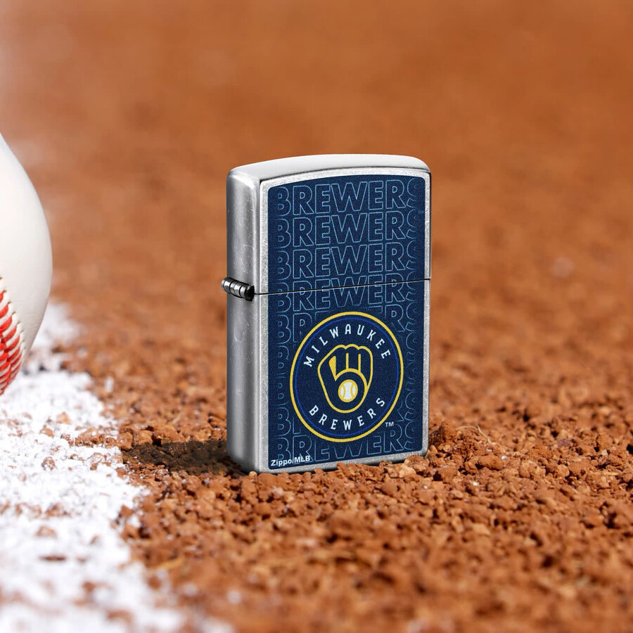 diseño del logotipo de los milwaukee brewers de la mlb
