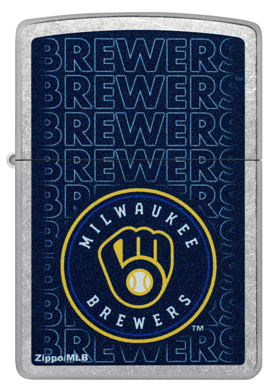 diseño del logotipo de los milwaukee brewers de la mlb