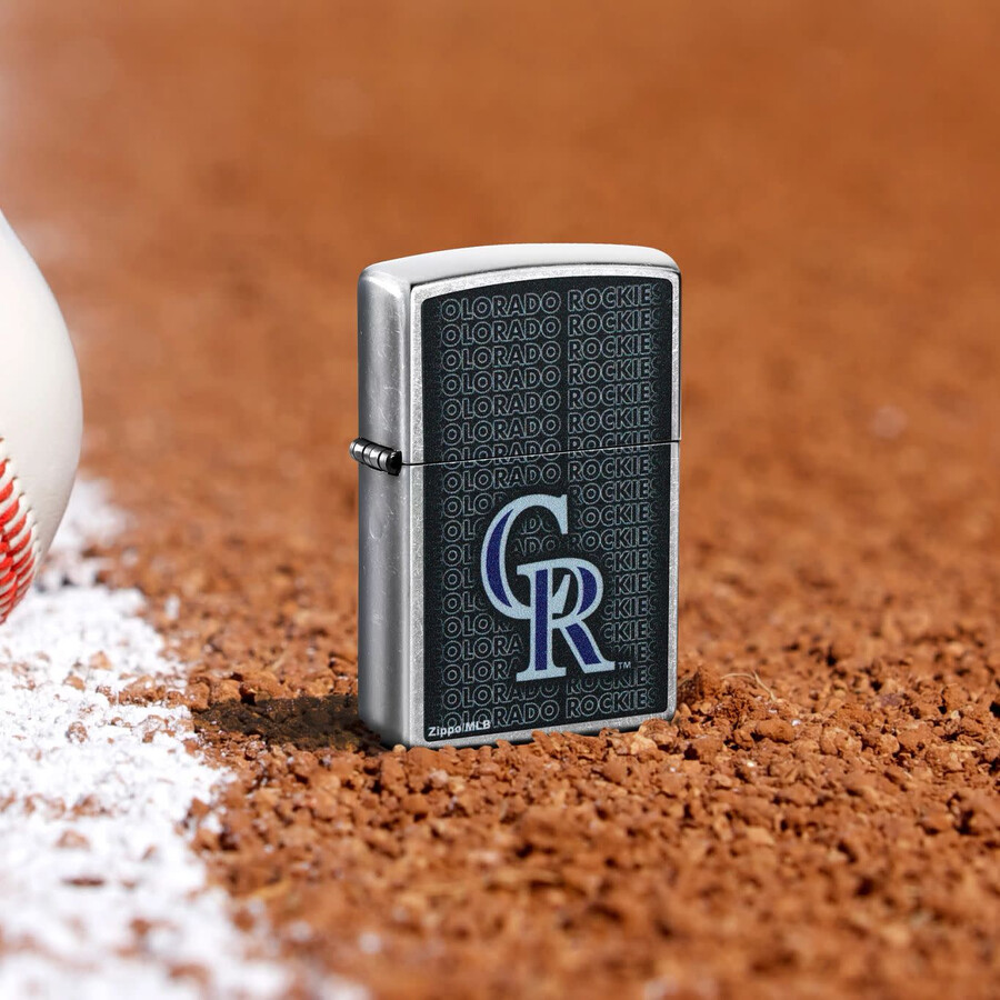 diseño del logotipo de los colorado rockies de la mlb