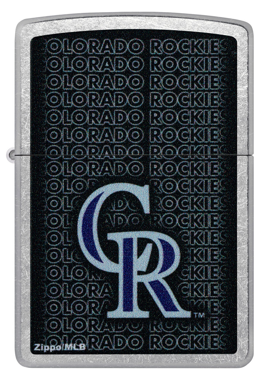 diseño del logotipo de los colorado rockies de la mlb