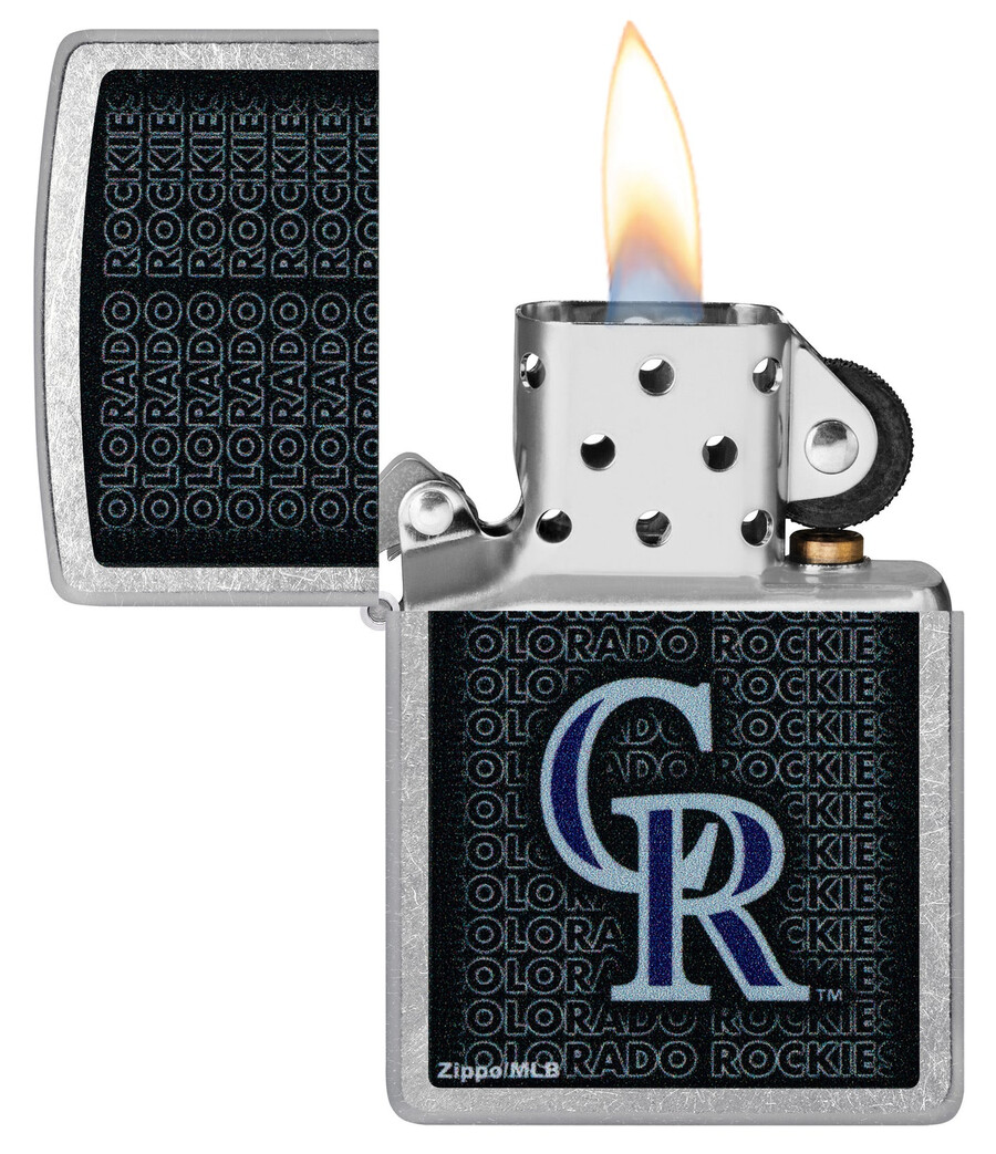 diseño del logotipo de los colorado rockies de la mlb