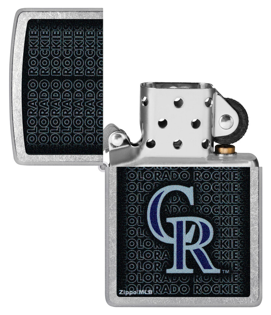 diseño del logotipo de los colorado rockies de la mlb
