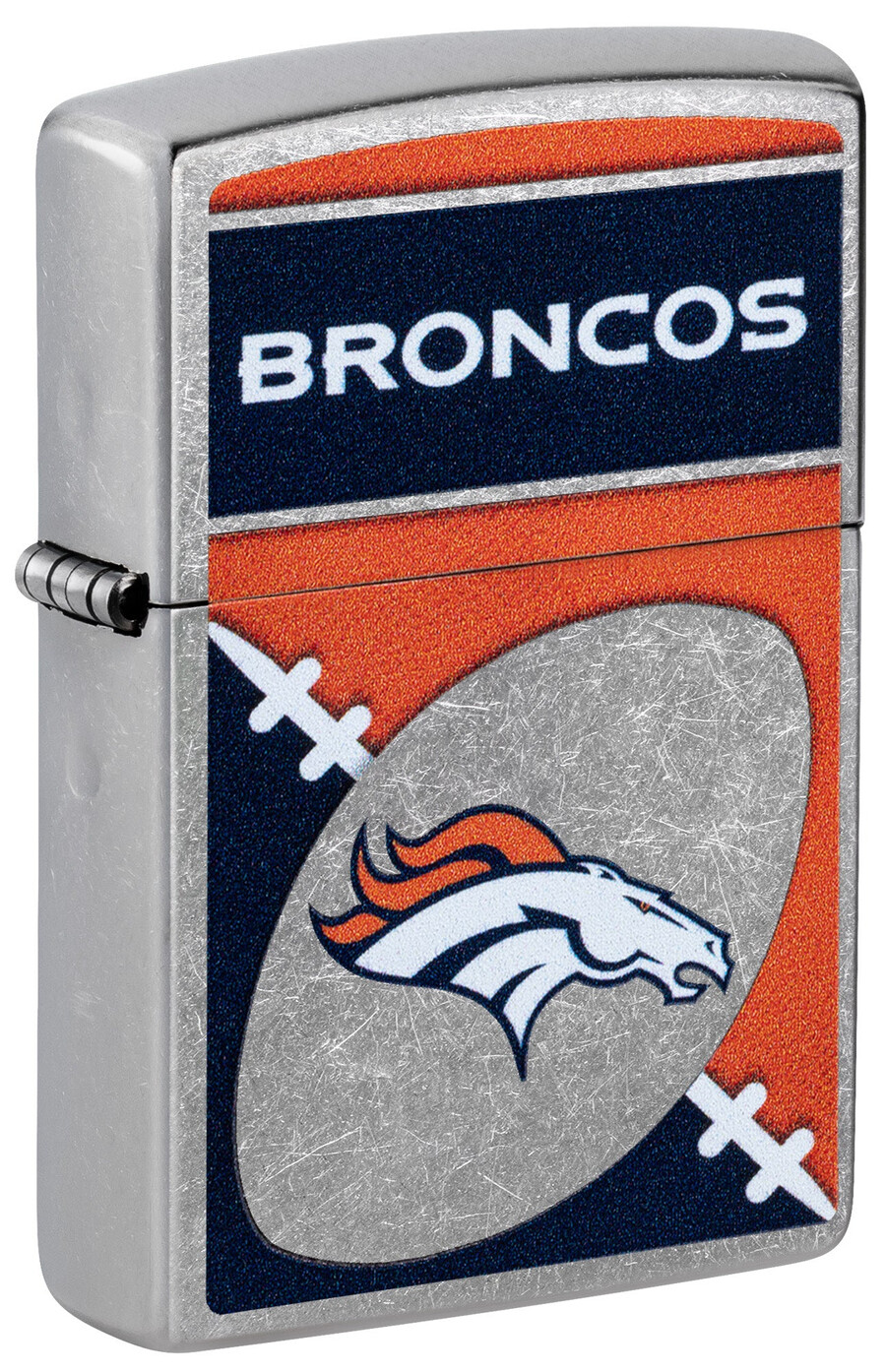 diseño de logotipo cromado de los denver broncos de la nfl