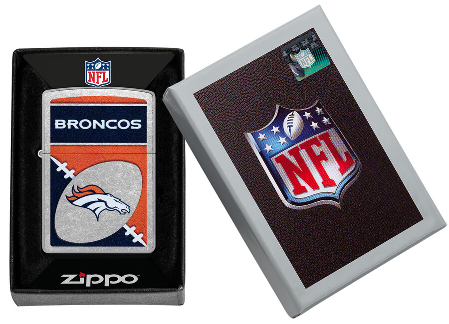 diseño de logotipo cromado de los denver broncos de la nfl