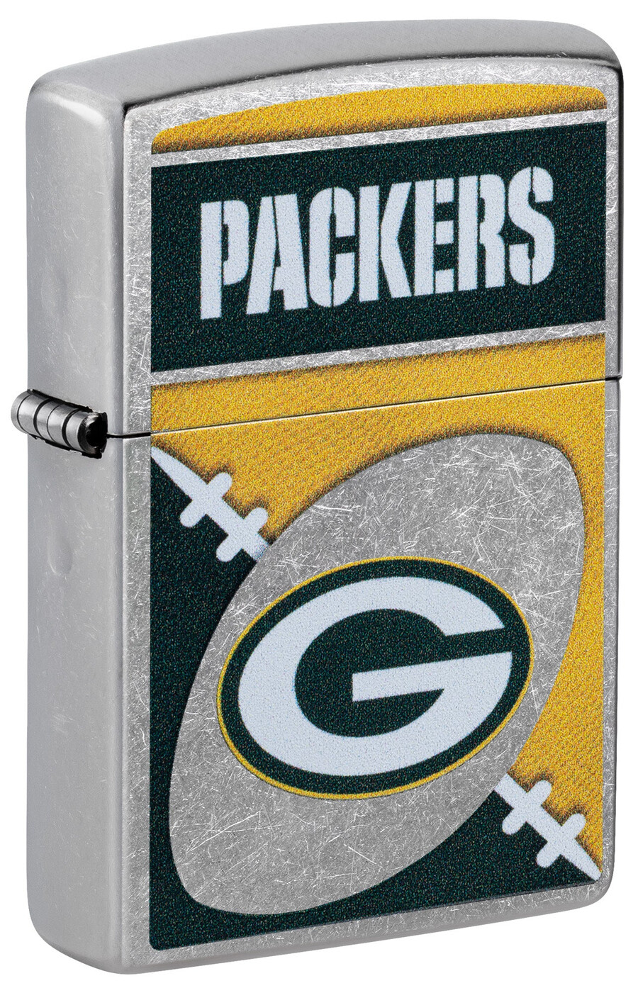 diseño de logotipo cromado de los green bay packers de la nfl