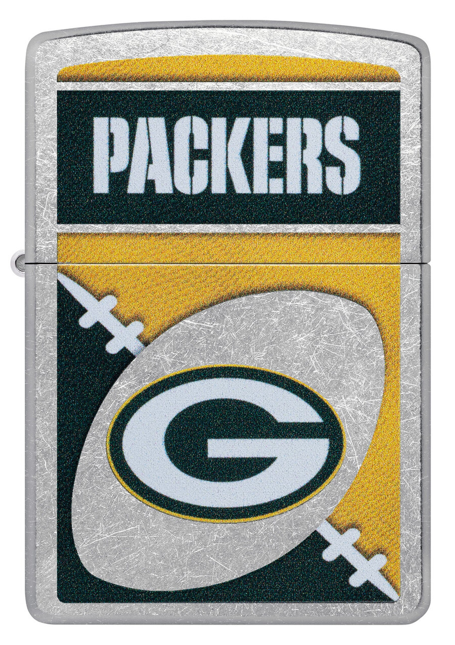 diseño de logotipo cromado de los green bay packers de la nfl