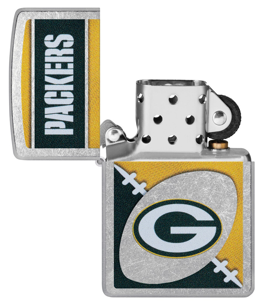 diseño de logotipo cromado de los green bay packers de la nfl