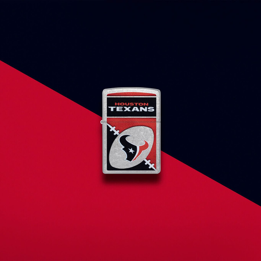 diseño de logotipo cromado de los houston texans de la nfl