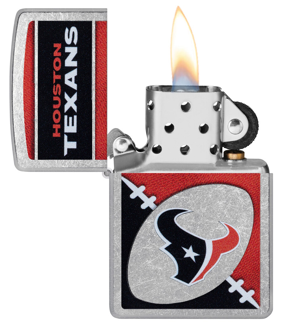 diseño de logotipo cromado de los houston texans de la nfl