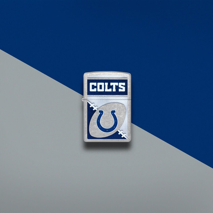 diseño de logotipo cromado de los indianapolis colts de la nfl