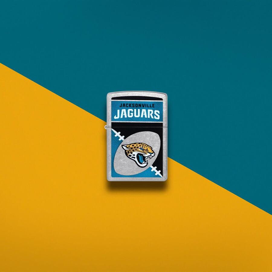 diseño de logotipo cromado de los jacksonville jaguars de la nfl