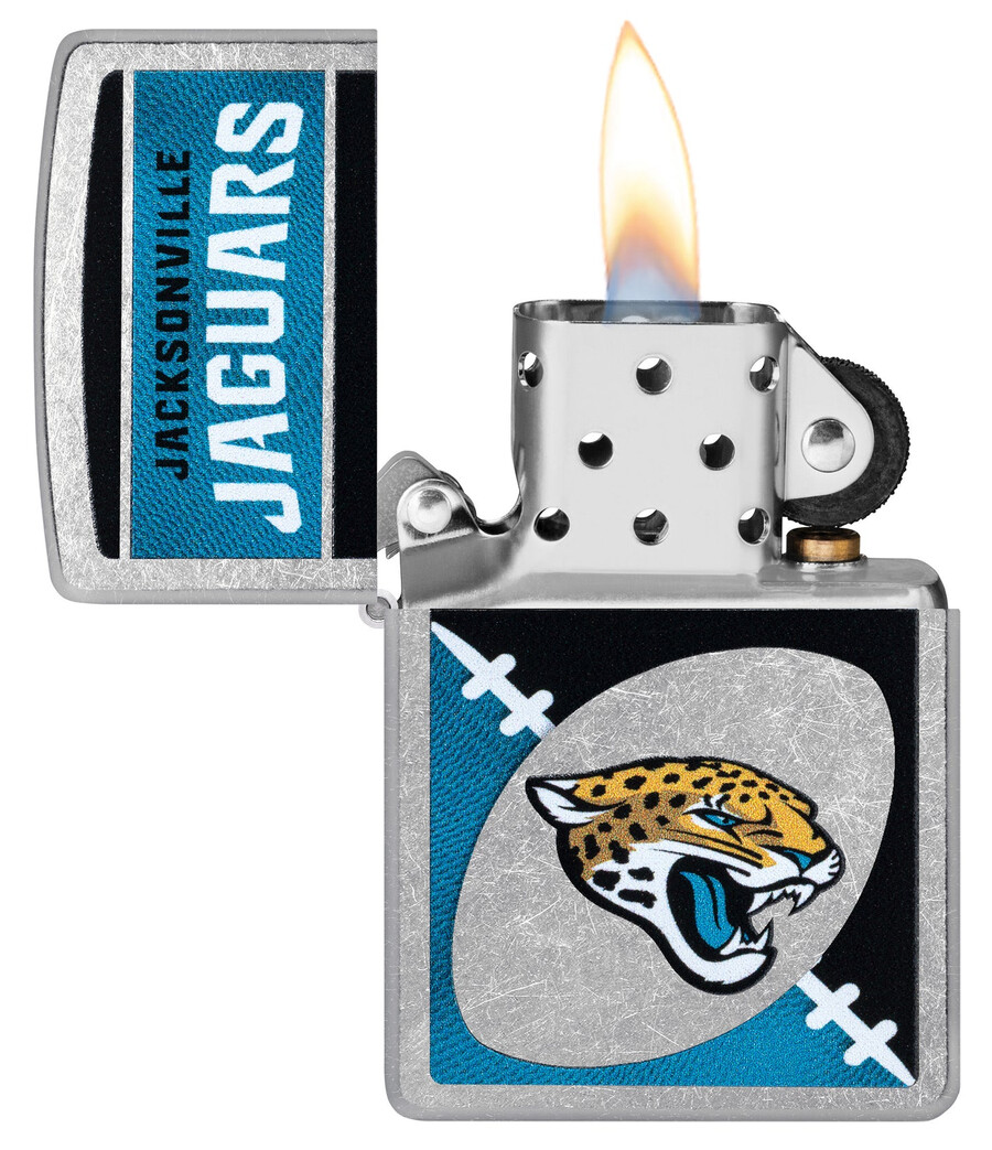 diseño de logotipo cromado de los jacksonville jaguars de la nfl
