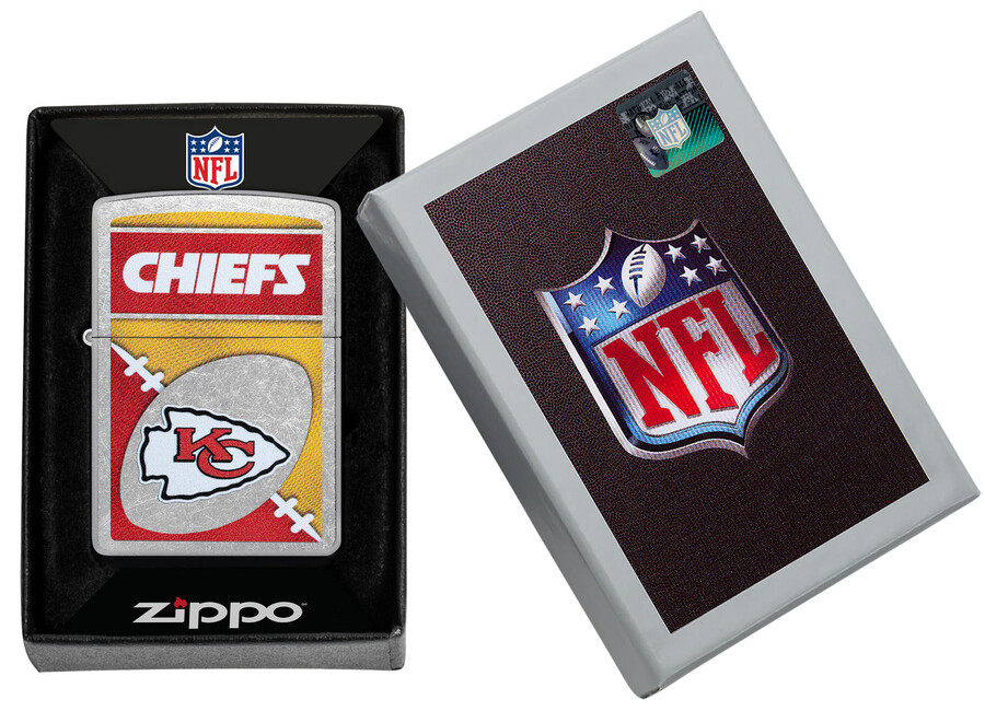 diseño de logotipo cromado de los kansas city chiefs de la nfl