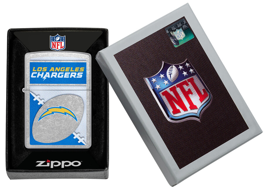 diseño de logotipo cromado de los angeles chargers de la nfl