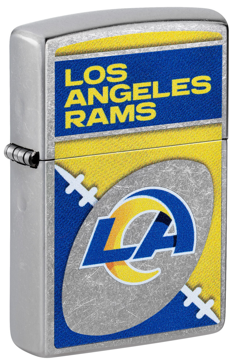 diseño de logotipo cromado de los los angeles rams de la nfl