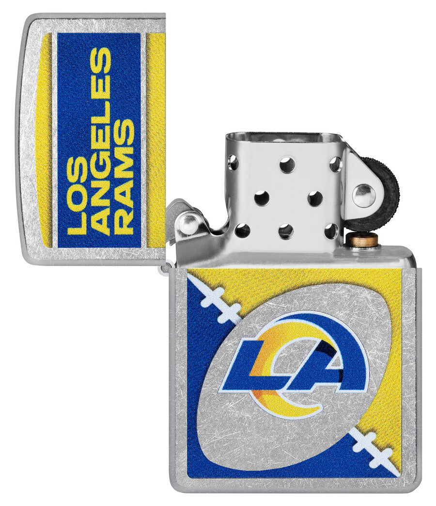diseño de logotipo cromado de los los angeles rams de la nfl