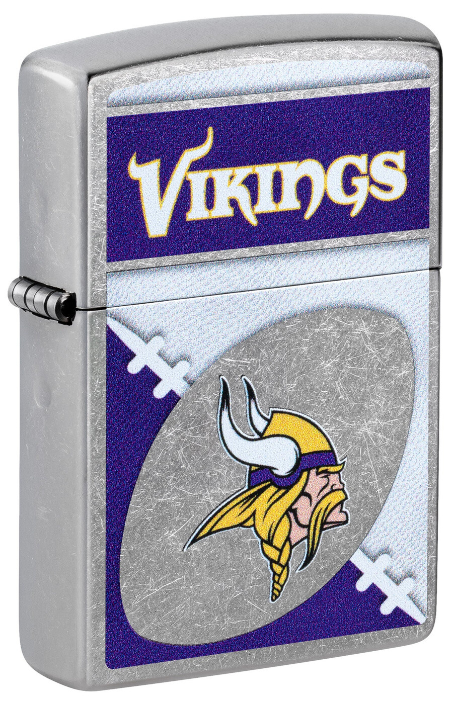 diseño de logotipo cromado de los minnesota vikings de la nfl