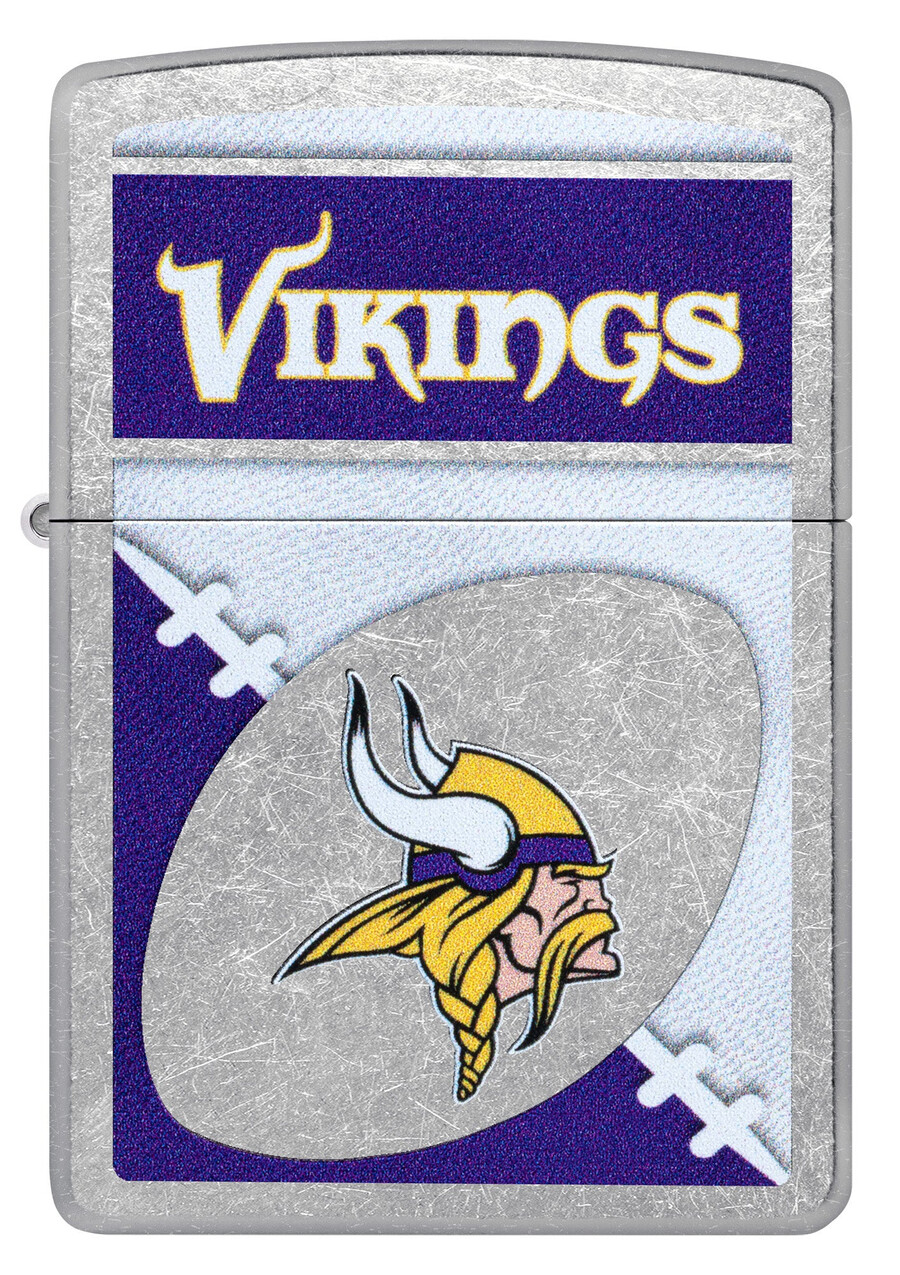 diseño de logotipo cromado de los minnesota vikings de la nfl