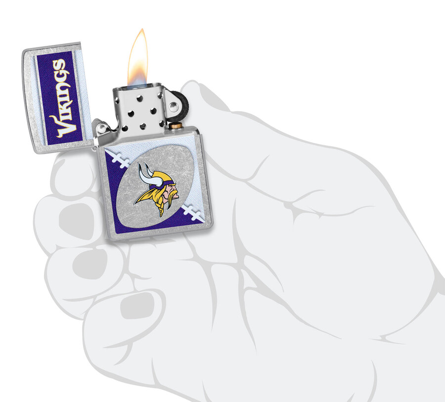 diseño de logotipo cromado de los minnesota vikings de la nfl