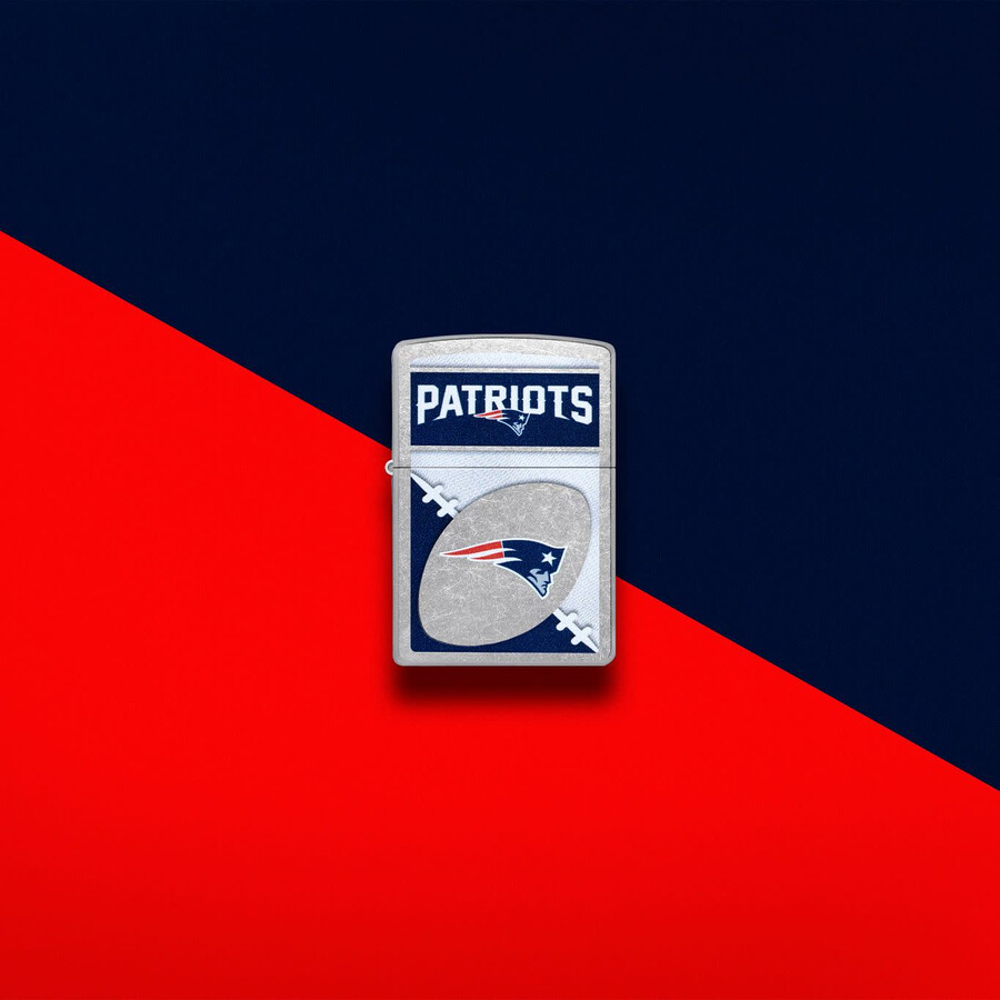 diseño de logotipo cromado de los new england patriots de la nfl