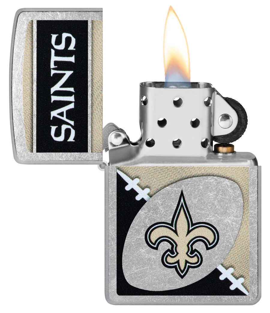 diseño de logotipo cromado de los new orleans saints de la nfl