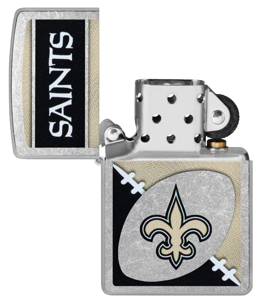 diseño de logotipo cromado de los new orleans saints de la nfl