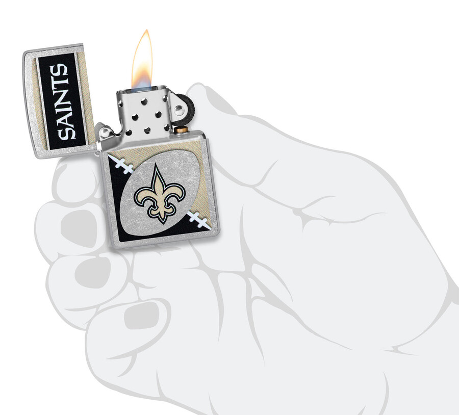 diseño de logotipo cromado de los new orleans saints de la nfl