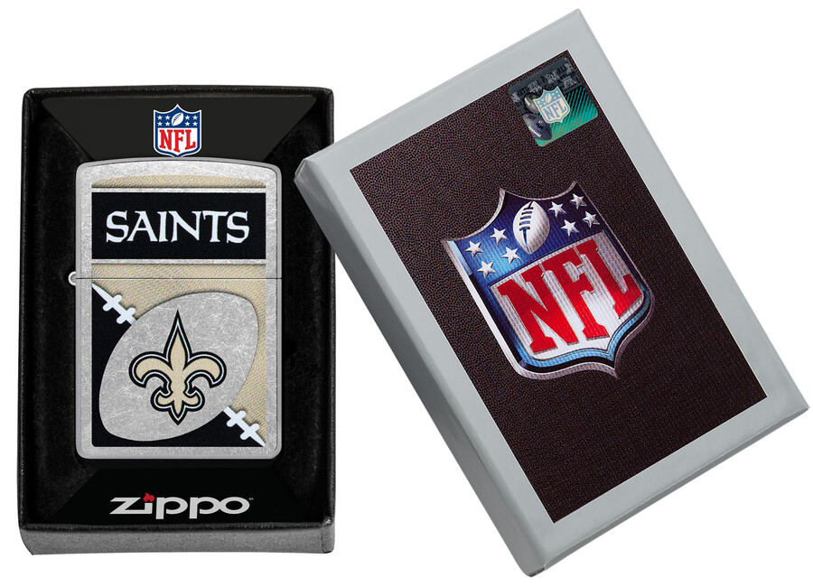 diseño de logotipo cromado de los new orleans saints de la nfl