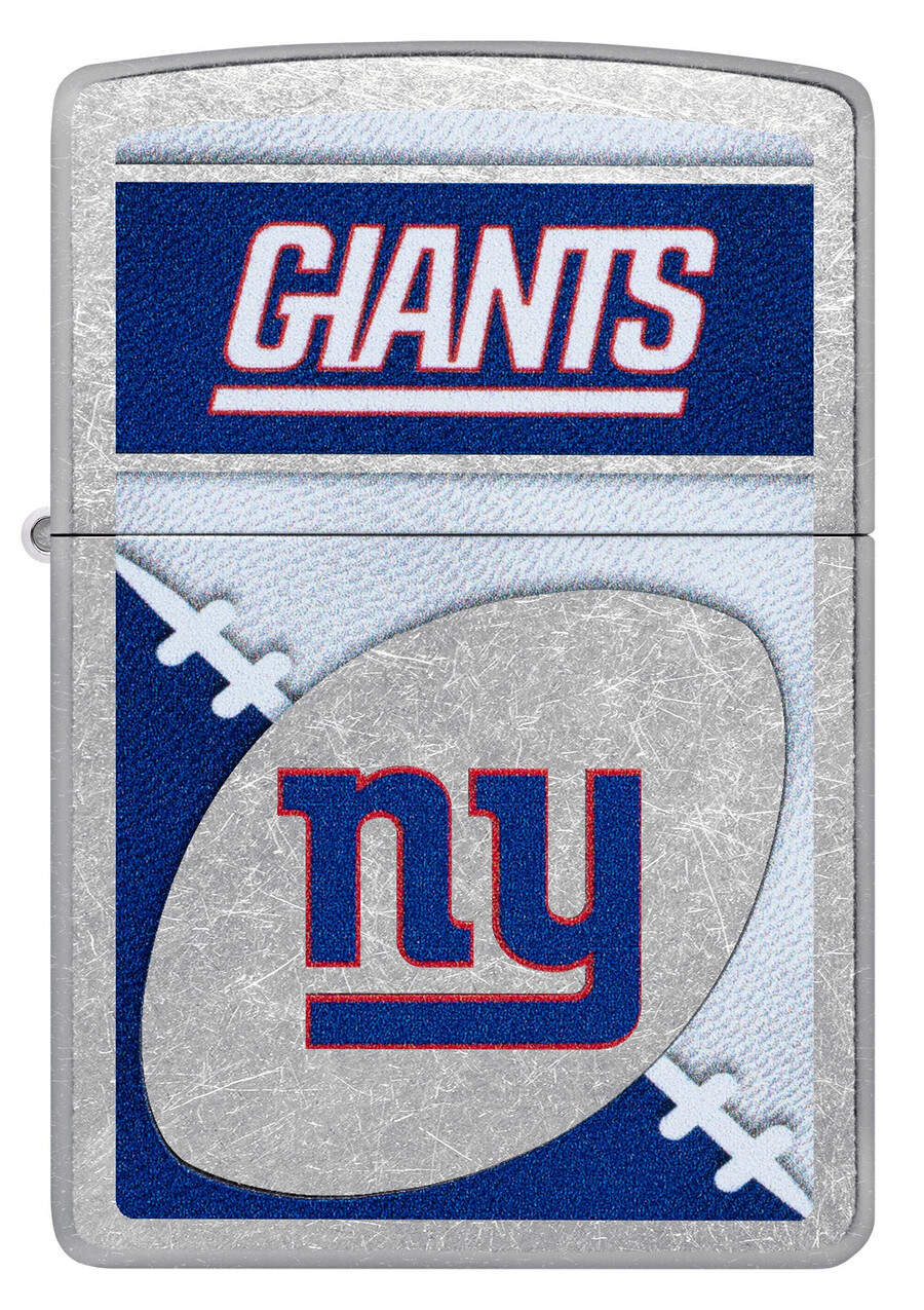 diseño de logotipo cromado de los new york giants de la nfl