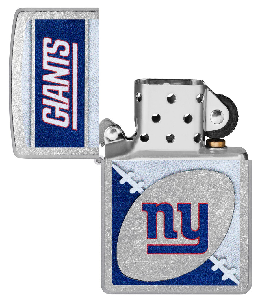 diseño de logotipo cromado de los new york giants de la nfl