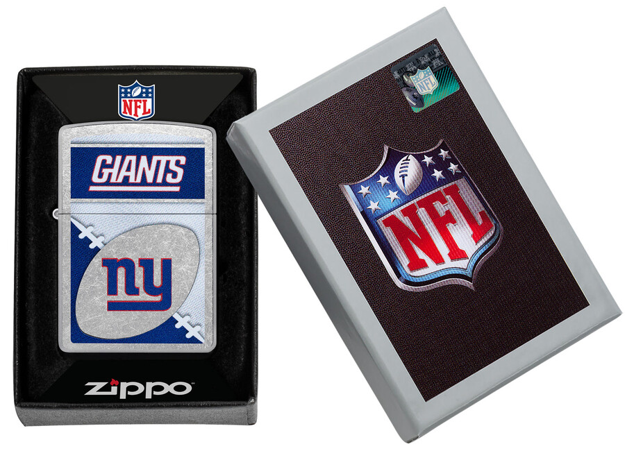 diseño de logotipo cromado de los new york giants de la nfl