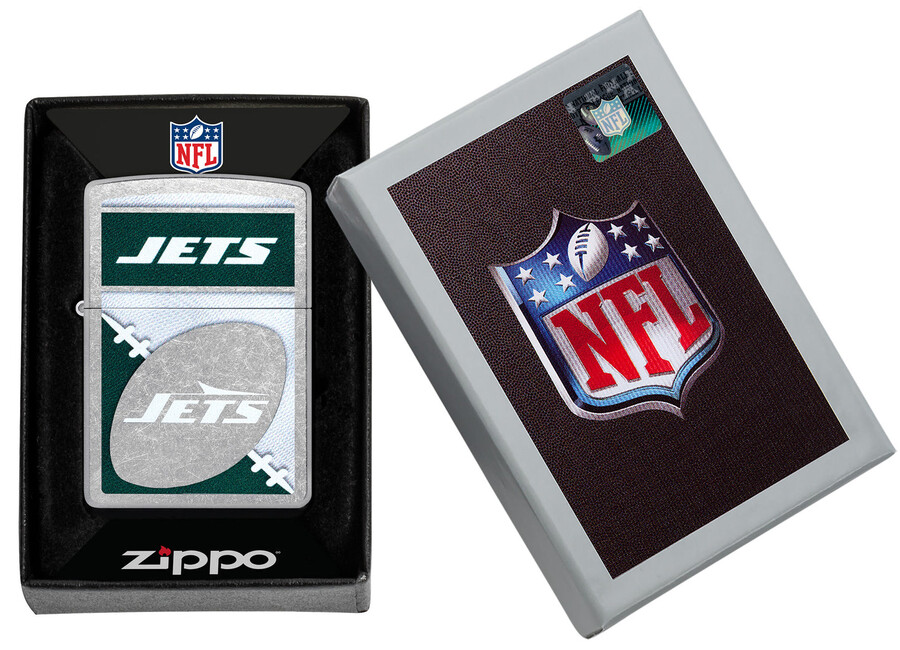 diseño de logotipo cromado de los new york jets de la nfl