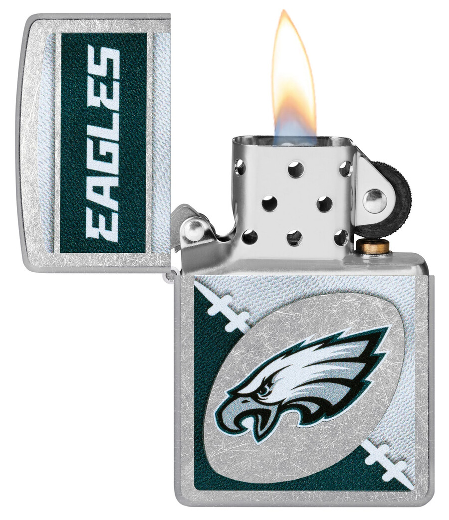 diseño de logotipo cromado de los philadelphia eagles de la nfl