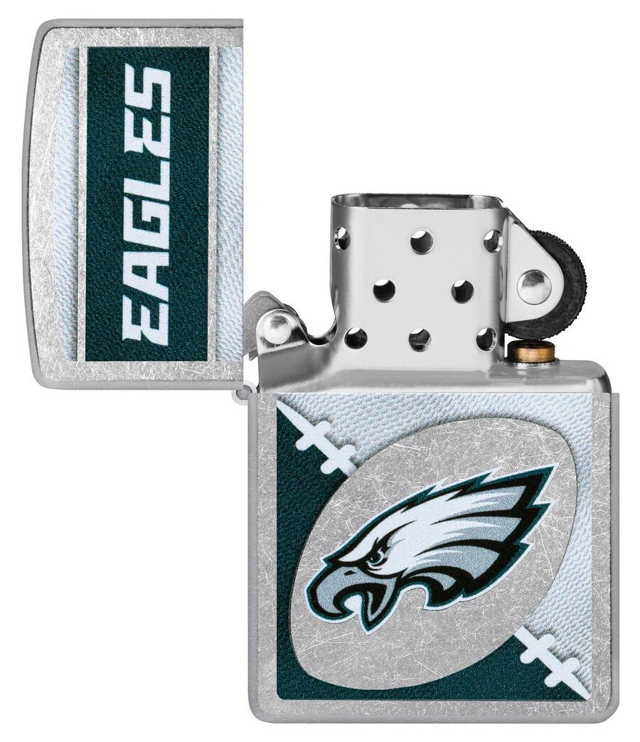 diseño de logotipo cromado de los philadelphia eagles de la nfl