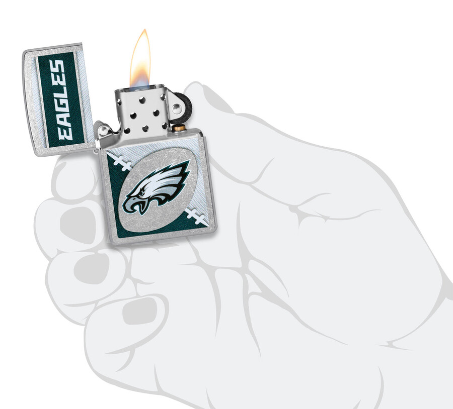 diseño de logotipo cromado de los philadelphia eagles de la nfl