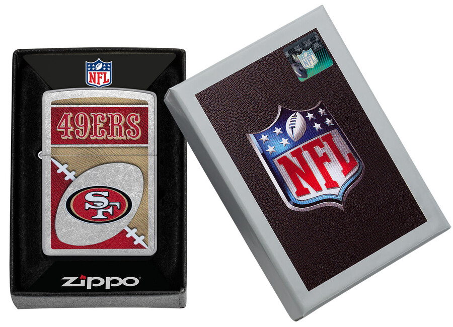 diseño de logotipo cromado de los san francisco 49ers de la nfl
