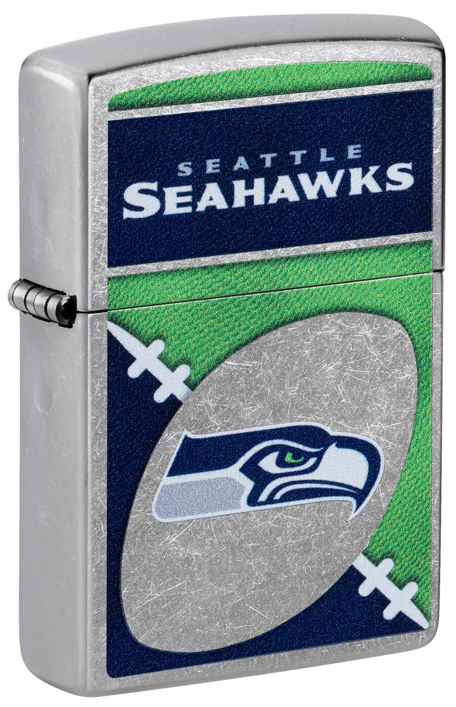 diseño de logotipo cromado de los seattle seahawks de la nfl