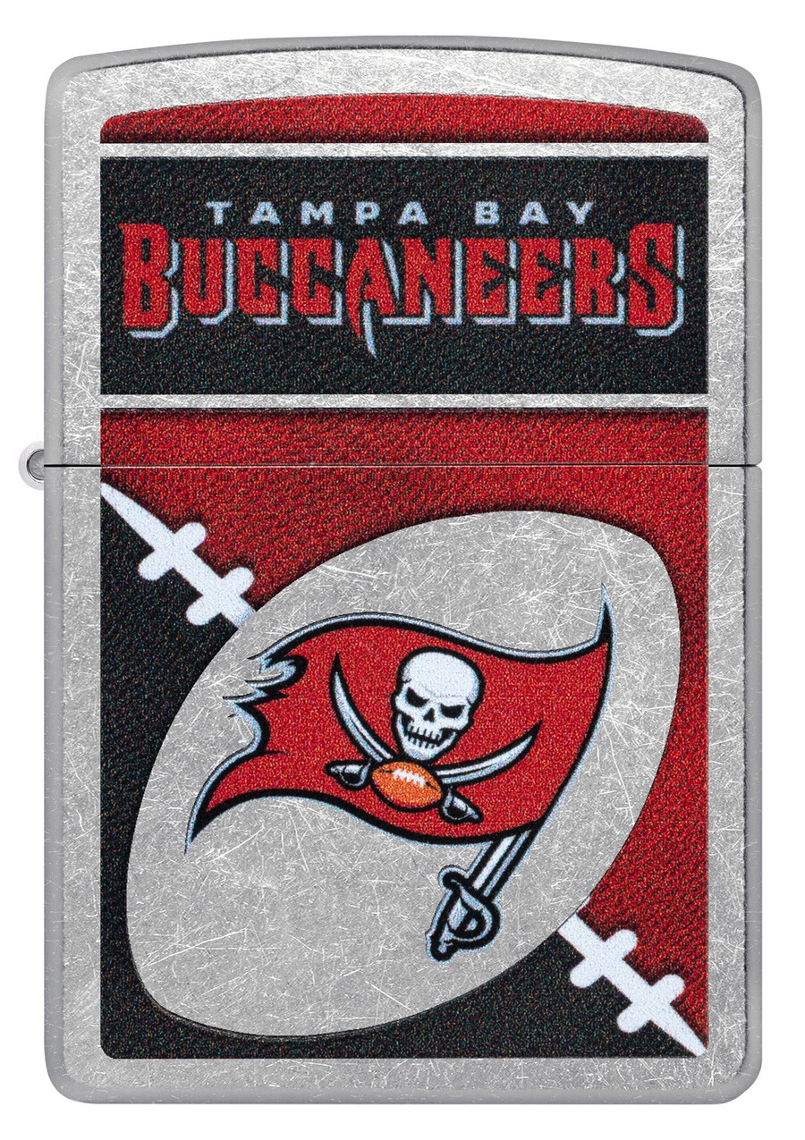 diseño de logotipo cromado de los tampa bay buccaneers de la nfl