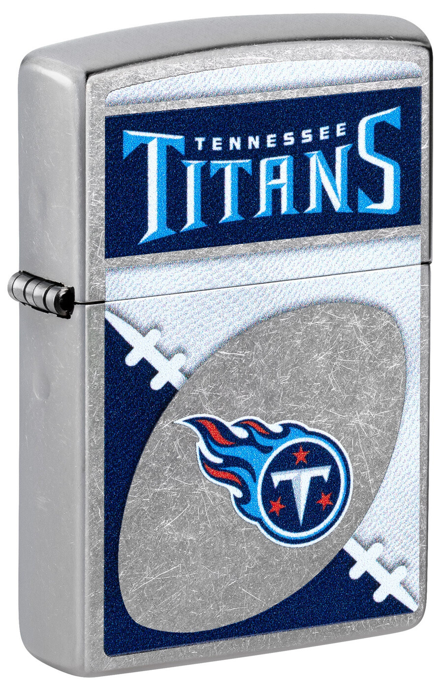 diseño de logotipo cromado de los tennessee titans de la nfl