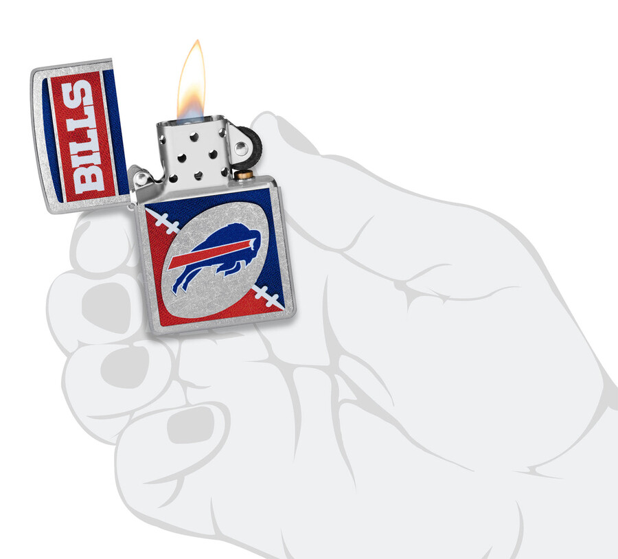 diseño de logotipo cromado de los buffalo bills de la nfl