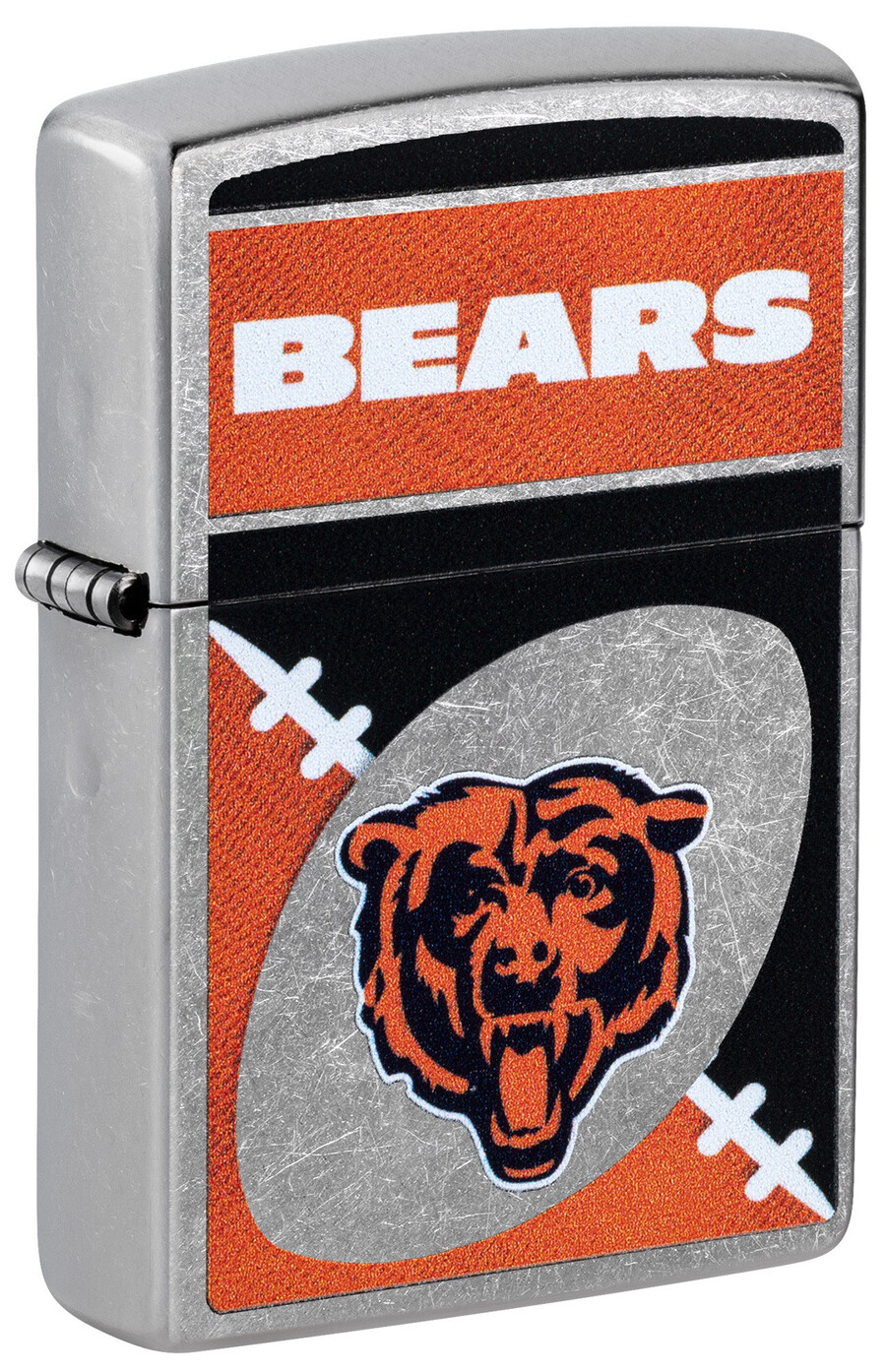 diseño de logotipo cromado de los chicago bears de la nfl
